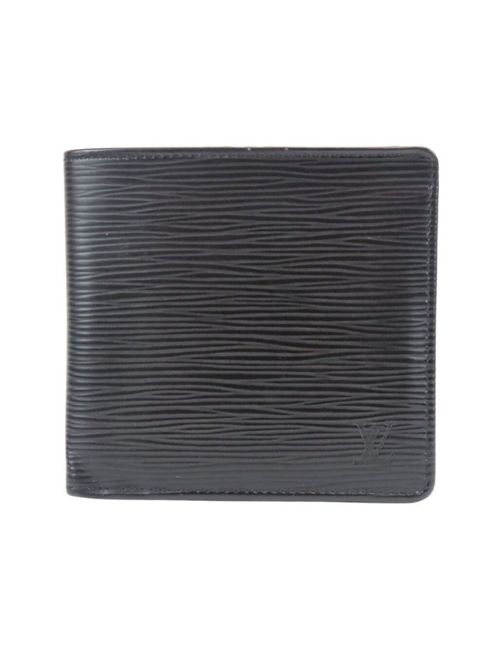 Louis Vuitton Bifold Wallet Portefeuille Marco Epi Leather Noir